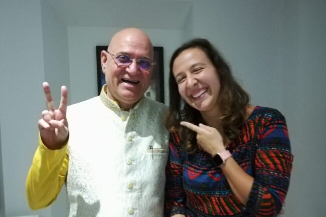 Kataria. Creator of laughter yoga